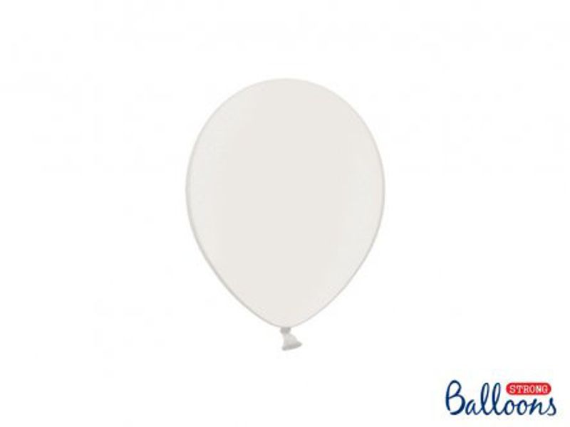 Miniballonger - Metallic Pure White