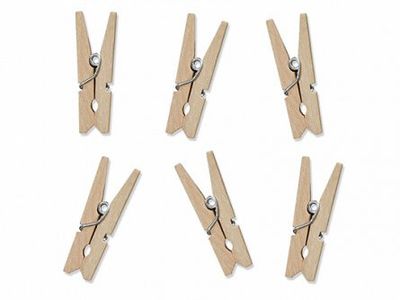 Klädnypa - Natur - 10pack