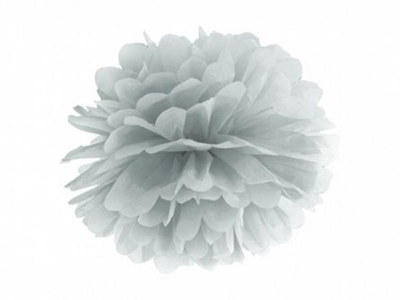 Pom Pom - Silver - 35cm