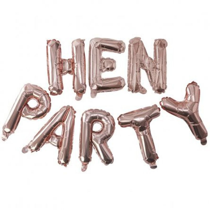 Folieballong - Team Bride - Hen Party