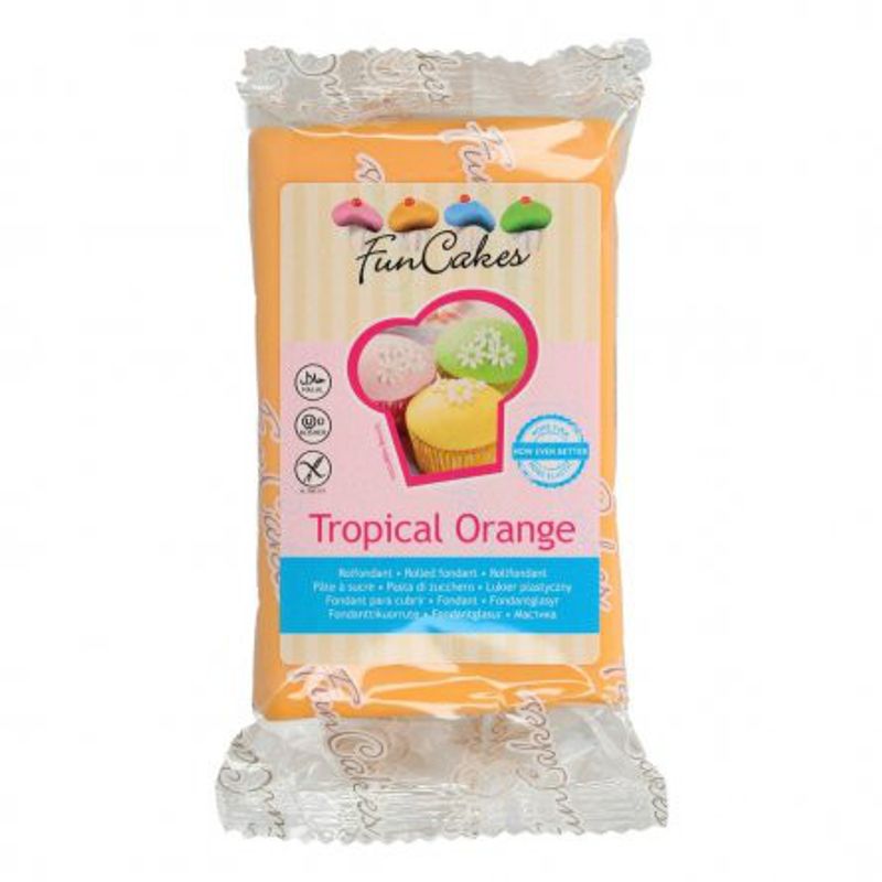 Fondant - Tropical Orange - FunCakes