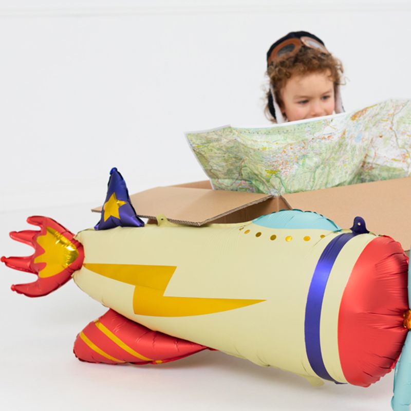 Folieballong Flygplan