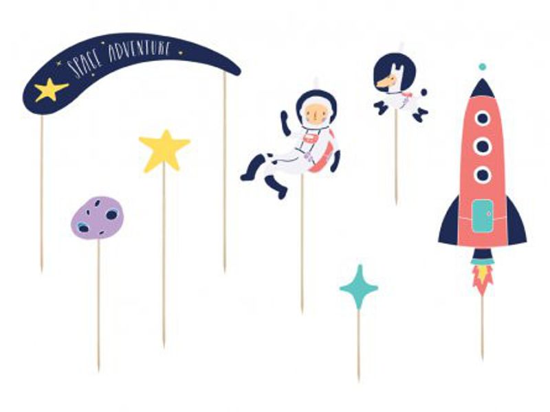 Cake toppers - Space