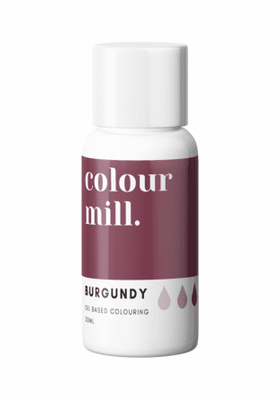 Ätbar färg - Colour Mill - Burgundy - 20ml
