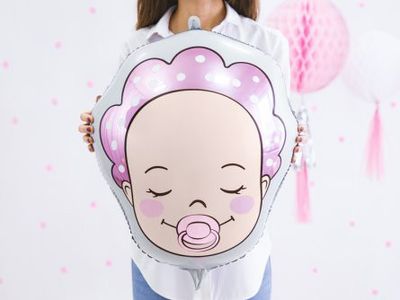 Folieballong - Baby Girl