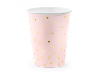 Pappmuggar - Dotty - Guldprickar