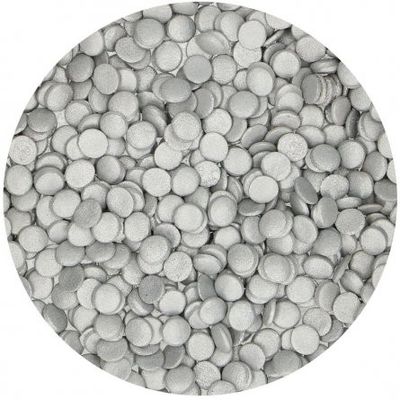 Strössel - Confetti - Silver - FunCakes