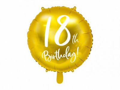 Folieballong - 18th Birthday