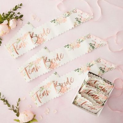 Sash - Floral Hen - 6-pack