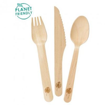 Träbestick - Palm Leaf**