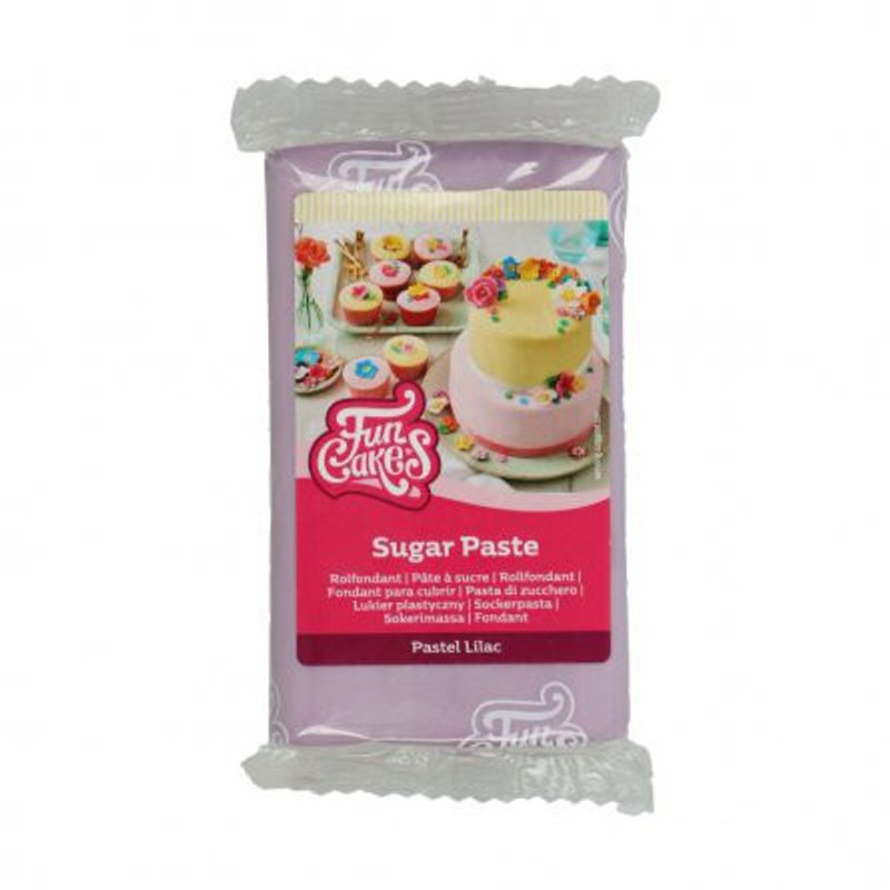 Sugarpaste - Pastel Lilac - FunCakes