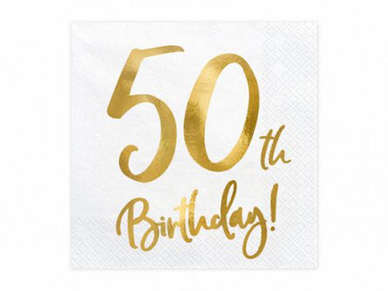 Servetter - 50th Birthday