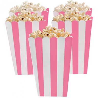 Popcornask - Ljusrosa