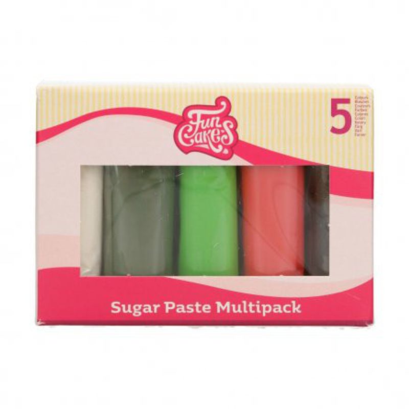 Sugarpaste - Mixpack - Jul - FunCakes 