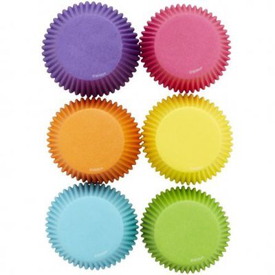 Muffinsformar - Regnbågsfärger - 300st - Wilton