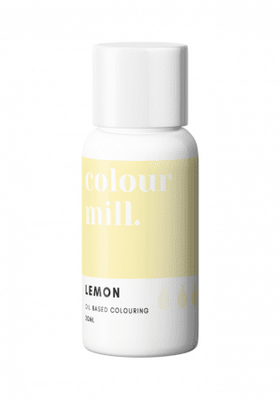 Ätbar färg - Colour Mill - Lemon - 20ml