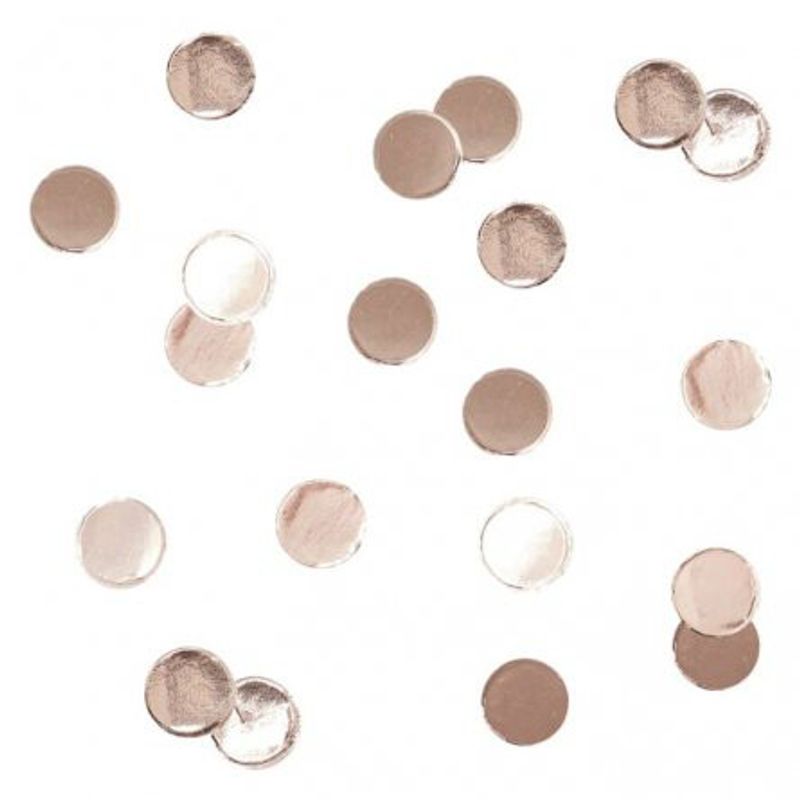 Konfetti - Cirklar - Roséguld
