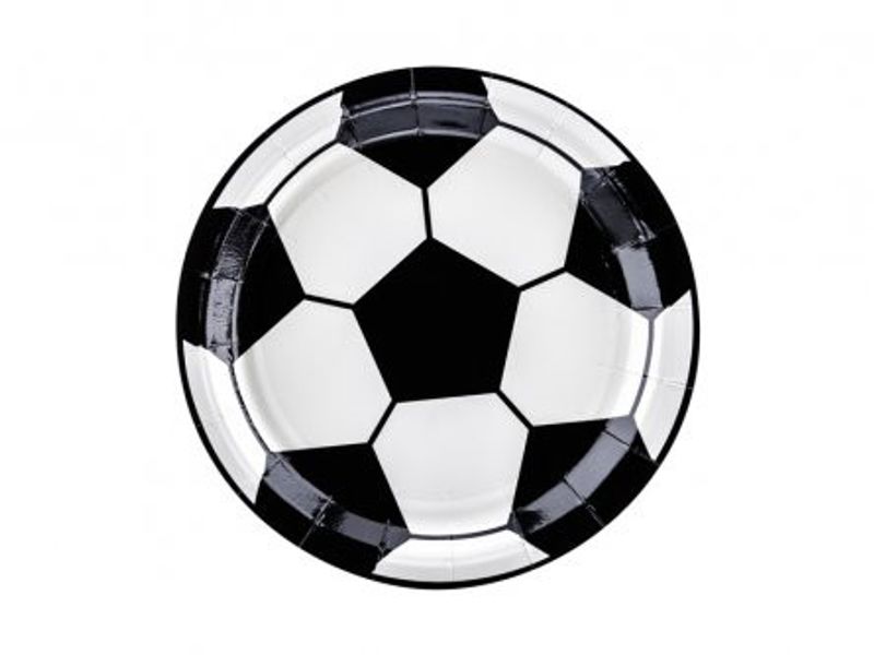 Papptallrikar - Fotboll