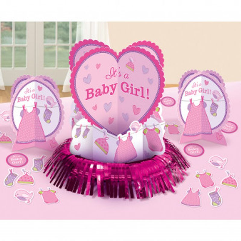 Dekorationskit - Babyshower - It's a Baby Girl