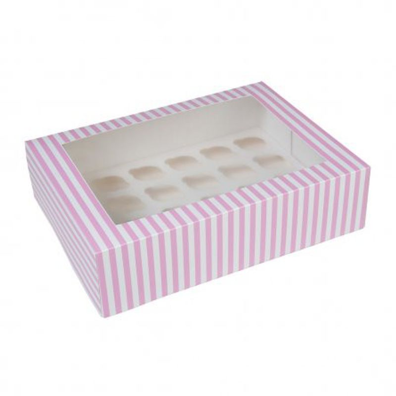 Rosa mini cupcakes boxar - 24st - House of Marie