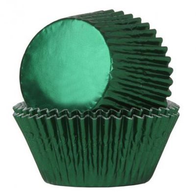 Muffinsformer - Metallic - Grön - House of Marie