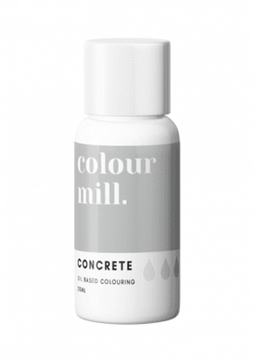 Ätbar färg - Colour Mill - Concrete - 20ml