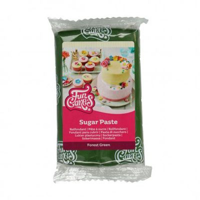 Sugarpaste - Forest Green - FunCakes - 250g