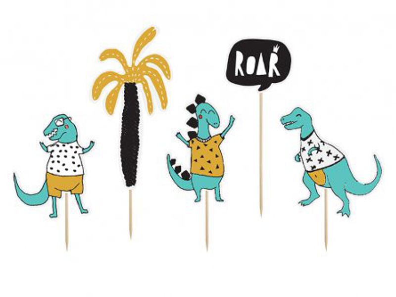 Cupcake Toppers - Dinosaurs*