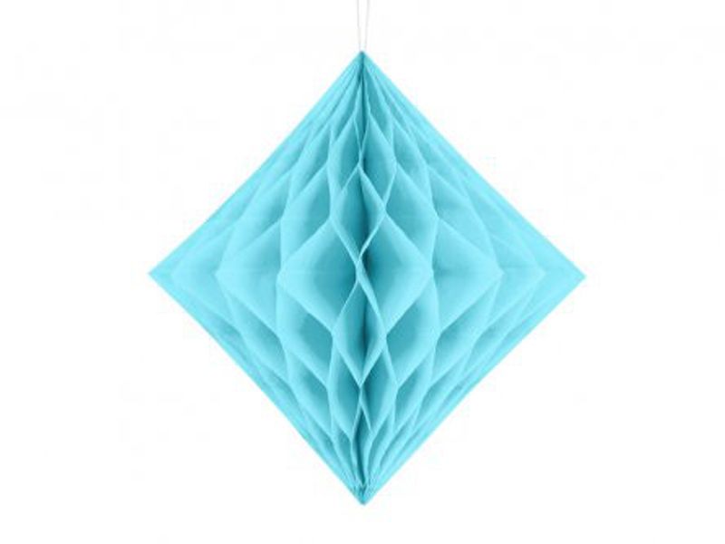 Honeycomb - Diamond - Ljusblå