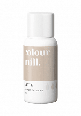 Ätbar färg - Colour Mill - Latte - 20ml