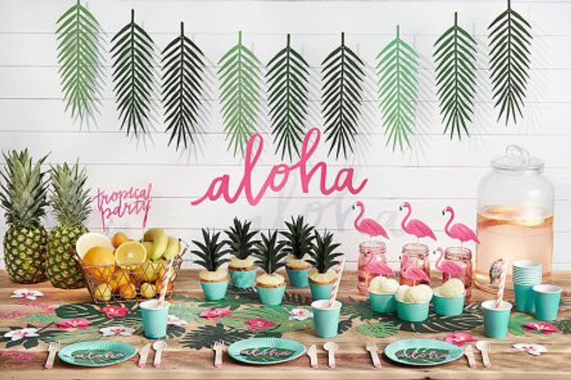 Cake topper - Aloha