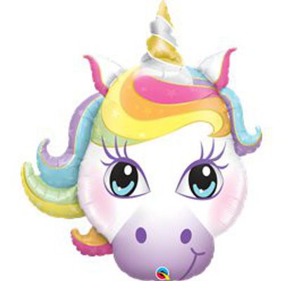 Folieballong - Unicorn Pastell
