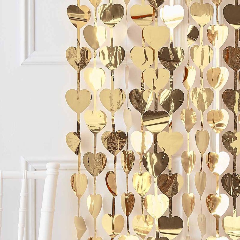 Backdrop - Gold Wedding
