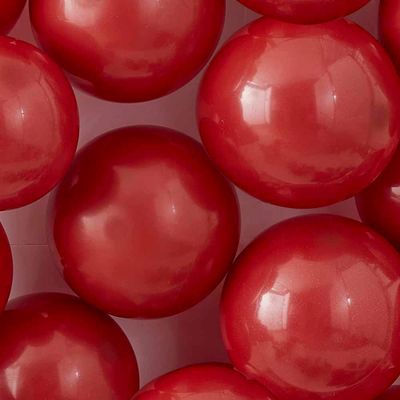 Ballonger Mosaik Latex Röda 40-Pack