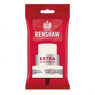 Renshaw - Sugarpaste extra - Vit - 250g