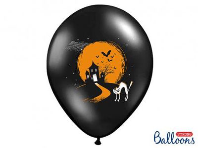 Ballonger - Boo - Orange/Svarta