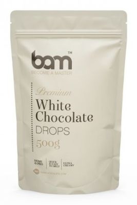 Vit choklad - Chokladknappar - BAM - 500g