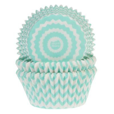 Muffinsformar - Chevron - Mint