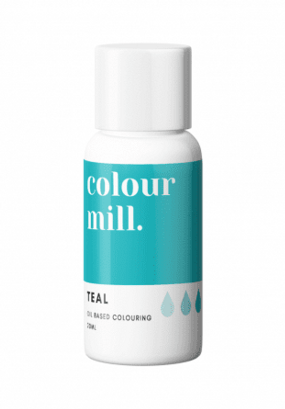Ätbar färg - Colour Mill - Teal - 20ml