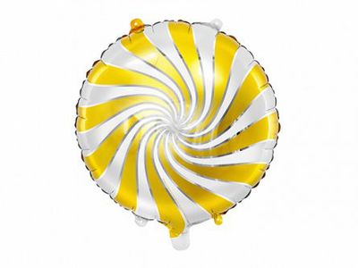 Folieballong - Candy - Guld
