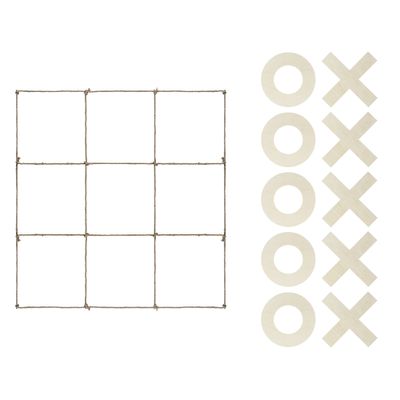 Tic Tac Toe Spel Trä