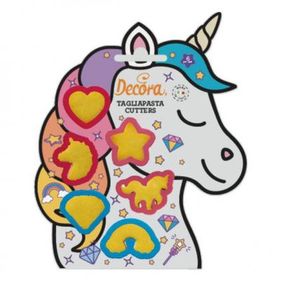 Utstickare - Unicorn - 6-pack