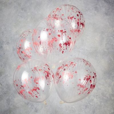 Ballonger - Blodet droppar - 5-pack
