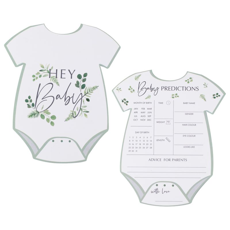 Baby Prediction Cards, Baby Shower Game