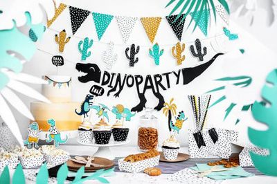 Cupcake wrappers - Dinosaurs**