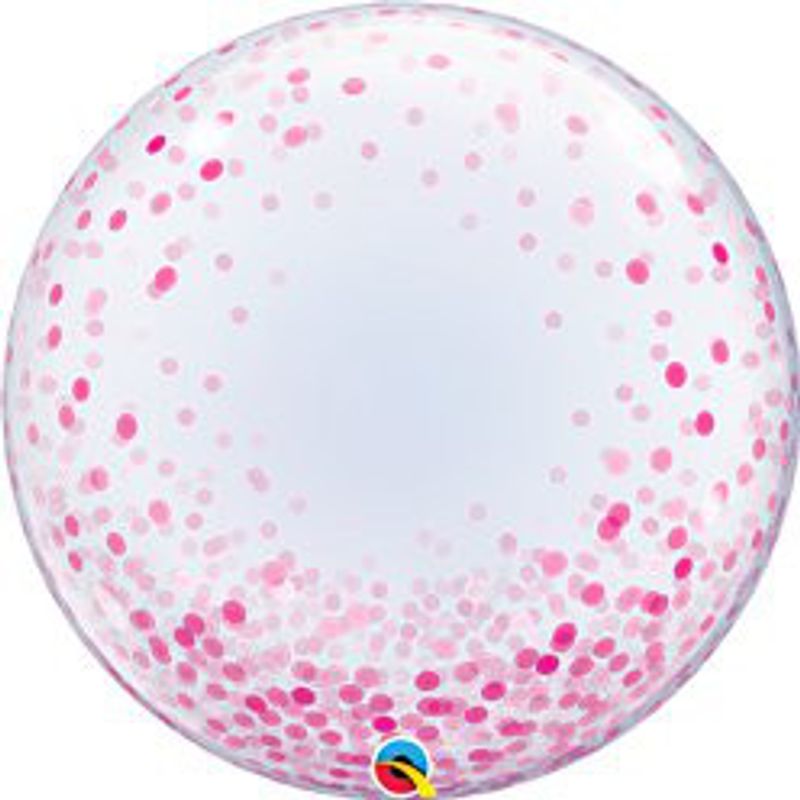 Folieballong - Bubble Pink