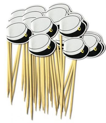Cake Picks - Studentmössa
