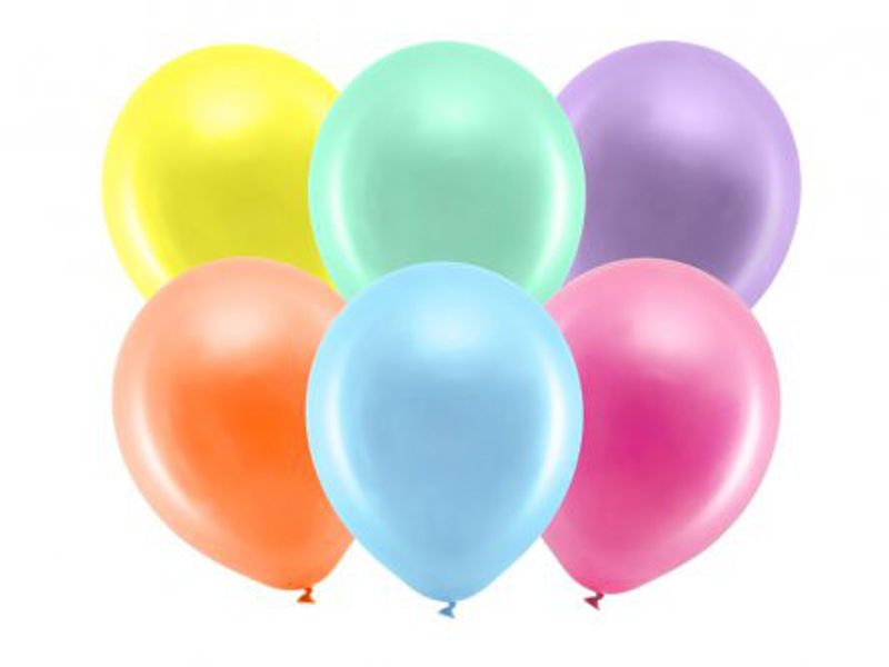 Ballonger - Regnbåge - Metallic