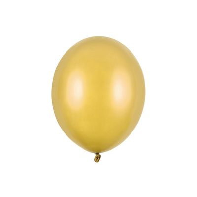 Miniballonger - Metallic Gold