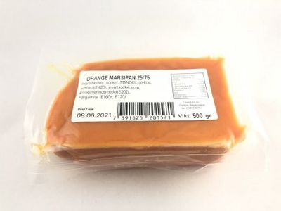 Marsipan - Örebro Bagerivaror - Orange 500gr